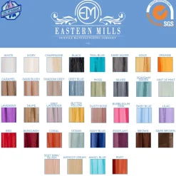 Sheer Table Runner - 27" x 118" - 37 Color Options!