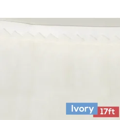 Sheer Tulle Tutu Table Skirt - 17ft long - Ivory