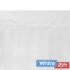 Sheer Tulle Tutu Table Skirt - 21ft long - White