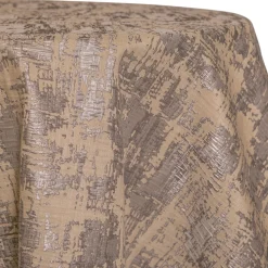 Silver - Fusion Designer Tablecloths by Eastern Mills - Many Size Options