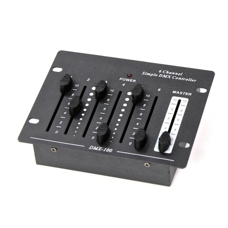 Simple 6 Channel DMX Controller