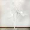 Single Stand with 3 Silk Gauze Wedding Flowers - Choice of Colors!