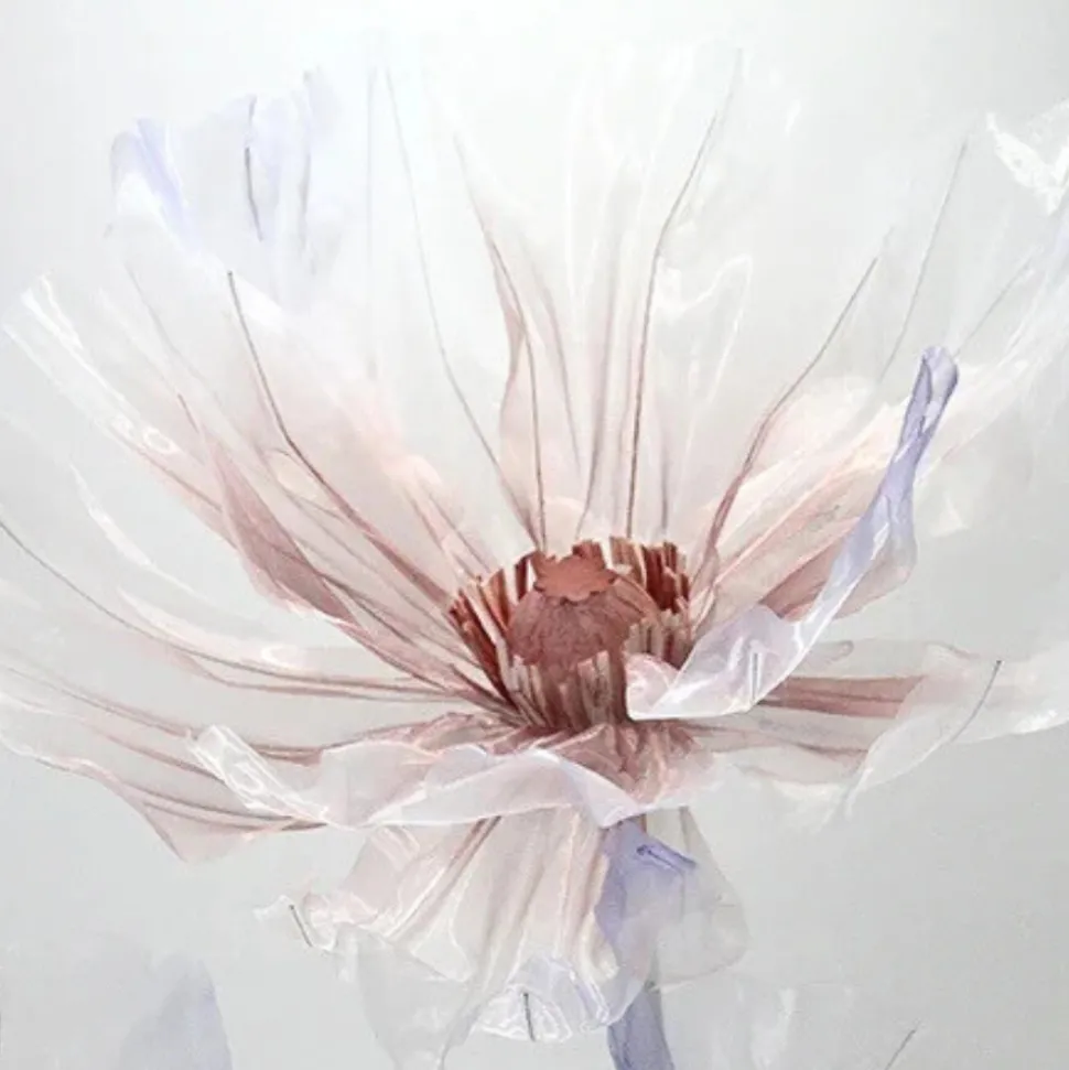 Single Stand with 3 Silk Gauze Wedding Flowers - Choice of Colors!
