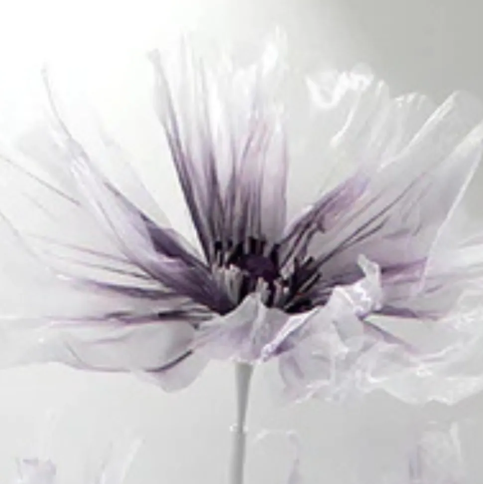 Single Stand with 3 Silk Gauze Wedding Flowers - Choice of Colors!