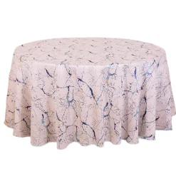 Sky Blue - Limestone Designer Tablecloths by Eastern Mills - Many Size Options