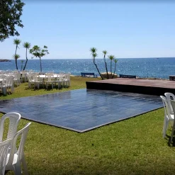 Slate Black Snaplock Dance Floor - Tile Only