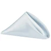 Sleek Satin Napkin 20"x20" - Dusty Blue