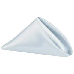 Sleek Satin Napkin 20"x20" - Dusty Blue