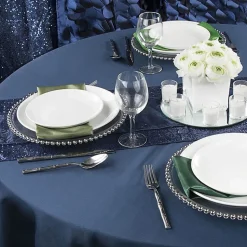 Sleek Satin Napkin 20"x20" - Kelly Green