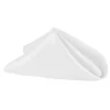 Sleek Satin Napkin 20"x20" - White