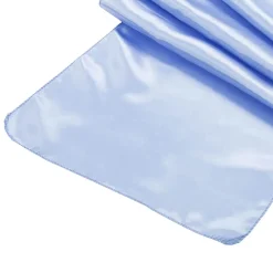 Sleek Satin Runner 14" x 108" - Cornflower/Serenity