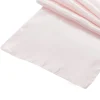 Sleek Satin Runner 14" x 108" - Pastel Pink