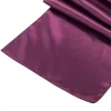 Sleek Satin Runner 14" x 108" - Sangria