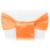Sleek Satin Sash 6" x 108" - Orange