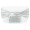 Sleek Satin Sash 6" x 108" - Silver