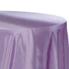 Sleek Satin Tablecloth 120" Round - Victorian Lilac/Wisteria