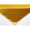 Sleek Satin Tablecloths 54" Square - Bright Gold