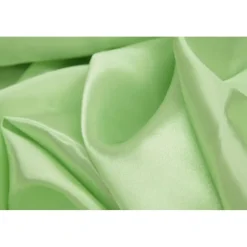 Sleek Satin Tablecloths 90" Square - Mint Green