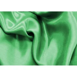 Sleek Satin Tablecloths 54" Square - Kelly Green
