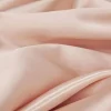 Sleek Satin Tablecloth 90"x156" Rectangular - Blush/Rose Gold
