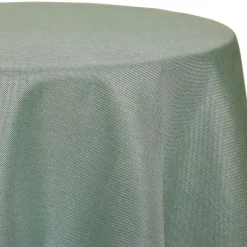 Spa - Designer Glitz Linen Broad Tablecloth by Eastern Mills - Many Size Options