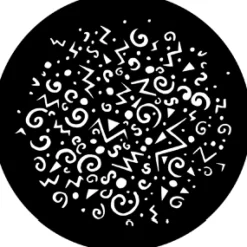 Spellbound - Stock Gobo for Gobo Light Projectors - Choose your size!