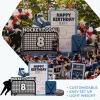 Sports - Hockey Foam Core Birthday Backdrop Kit by PopScene™