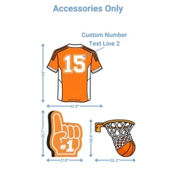 Sports Legends Foam Core Birthday Backdrop Kit by PopScene™