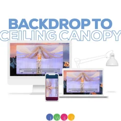 Starburst Ceiling Draping - Instructional Video