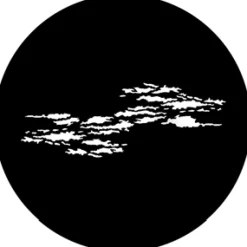 Stratus 1 - Stock Gobo for Gobo Light Projectors - Choose your size!