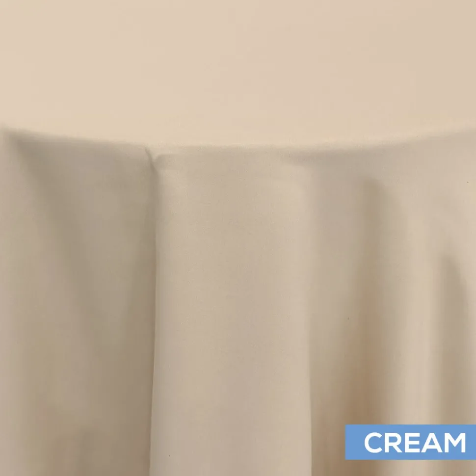 Sunset Dimout Tablecloth by Eastern Mills - Cream - Many Size Options