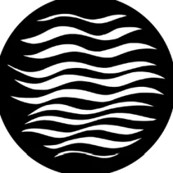 Swell - Stock Gobo for Gobo Light Projectors - Choose your size!