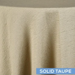 Taupe Elf Tablecloth by Eastern Mills - Many Size Options