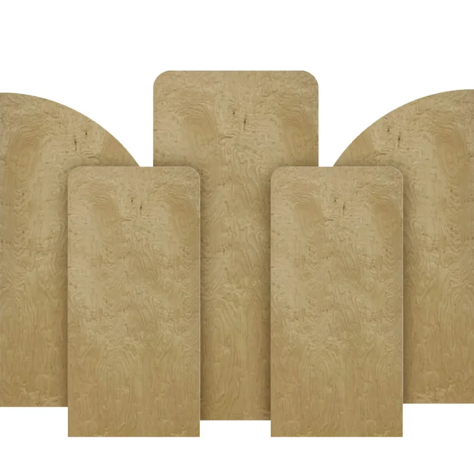 The "Kathleen" Chiara 5 Piece Collapsing Wall Panel Set