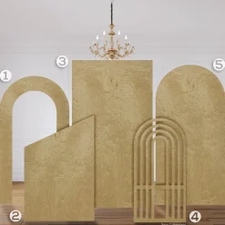 The "Sebastian" Chiara 5 Piece Collapsing Wall Panel Set
