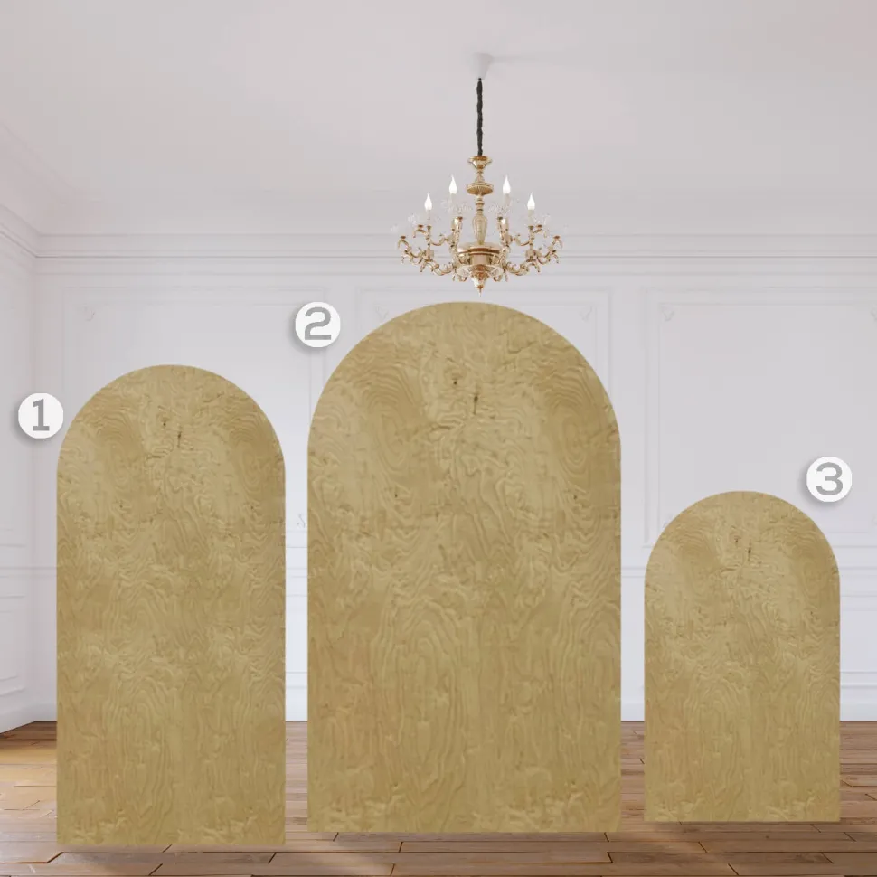 The "Stephanie" Chiara 3 Piece Collapsing Wall Panel Set