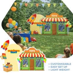 Toy Shop Foam Core Backdrop Kit by PopScene™