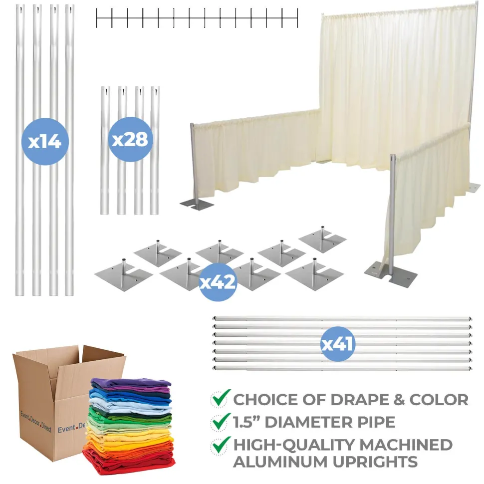 Trade Show Booth Package - 26 "Back-to-Back" Trade Show Booths