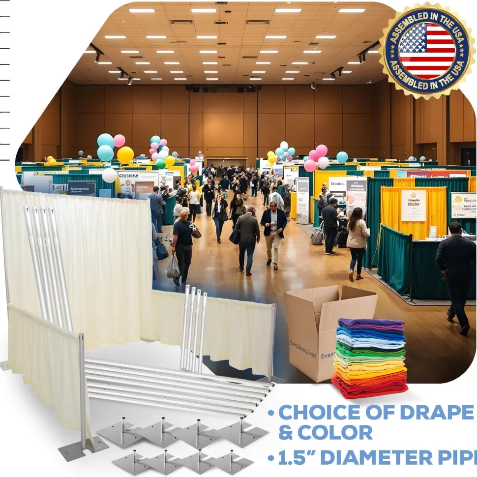Trade Show Booth Package - 10 "In Line" Trade Show Booths