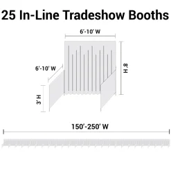 Trade Show Booth Package - 25 