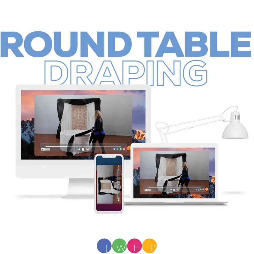 Traditional Round Table Draping - Instructional Video