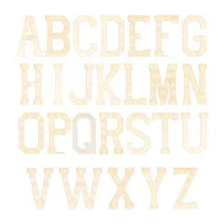 Traditional Wood Marquee Letters "A to Z"