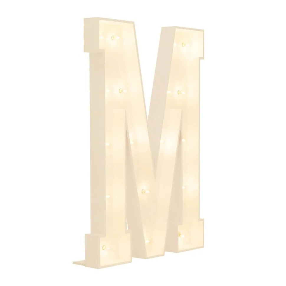 Traditional Wood Marquee "PROM"