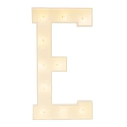 Traditional Wood Marquee "THE"