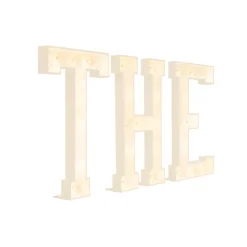 Traditional Wood Marquee 