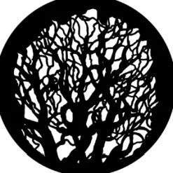 Tree 4 - Stock Gobo for Gobo Light Projectors - Choose your size!