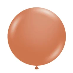 TUFTEX Burnt Orange Balloon - 5 inch