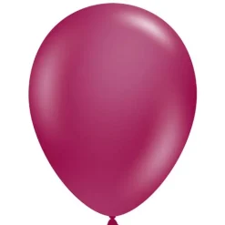 TUFTEX Crystal Burgundy Balloon - 24 inch