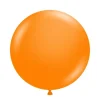 TUFTEX Crystal Tangerine Balloon - 11 inch