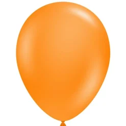 TUFTEX Crystal Tangerine Balloon - 24 inch